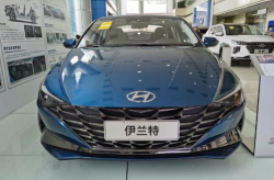 现代伊兰特2022款报价及图片,时尚动感，性价比高，全面升级解析